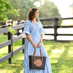 Tucker Tweed Leather Handbags The James River Carry All: Dressage