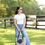 Tucker Tweed Leather Handbags The James River Carry All: Foxhunting