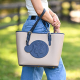 Tucker Tweed Leather Handbags The James River Carry All: Foxhunting