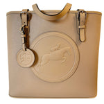 Tucker Tweed Leather Handbags The James River Carry All: Hunter/Jumper
