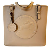 Tucker Tweed Leather Handbags The James River Carry All: Hunter/Jumper