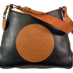 Tucker Tweed Leather Handbags Black/Chestnut / Signature The Tweed Manor Tote: Signature