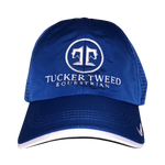 Tucker Tweed Apparel  Royal Blue/White Tucker Tweed Equestrian Embroidered Hat