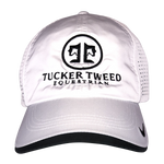 Tucker Tweed Apparel  White Tucker Tweed Equestrian Embroidered Hat
